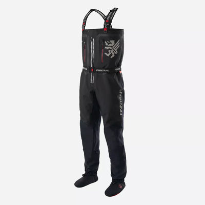 Waders - SPEEDMASTER - ZIP - Graphite - Stockingfoot - Finntrail - K Tuning