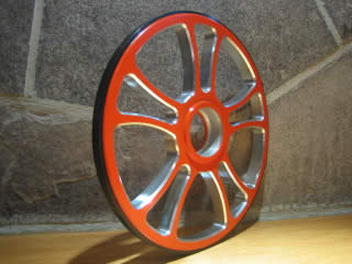 TRICKED TOYS | 5 Spoke Double Wheel | Orange