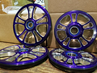 TRICKED TOYS | 5 Spoke Double Wheel | Purple